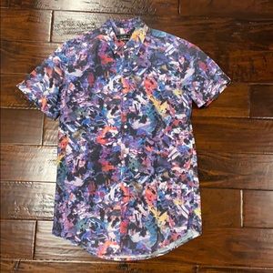 Topman printed shirt